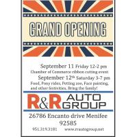 GRAND OPENING - R and R Auto Group
