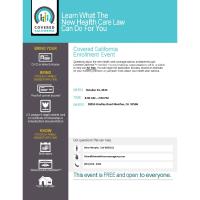 COVERED CALIFORNIA ENROLLMENT EVENT