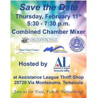 February Combined Mixer-  Assistance League of Temecula Valley