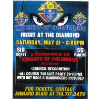 Knights of Columbus - NIGHT AT THE DIAMOND 