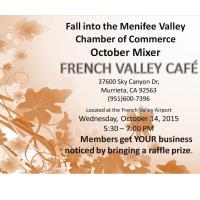 Chamber Mixer- French Valley Cafe'