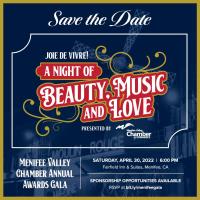 43rd Annual Menifee Chamber Awards Gala: Joie De Vivre! A Night of Beauty, Music & Love