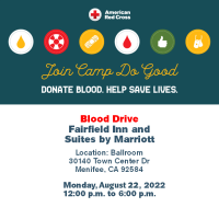 Blood Drive at the Fairfield Inn and Suites