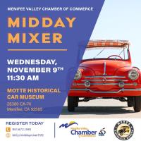 Midday Mixer @ Motte Historical Car Museum
