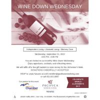 Wine Down Wednesday with the Menifee Chamber and Pacifica Senior Living