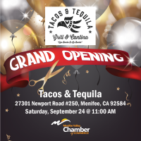 Ribbon Cutting at Tacos & Tequila