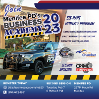 Menifee PD: Business Academy Session 2