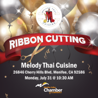Ribbon Cutting @ Melody Thai Cuisine