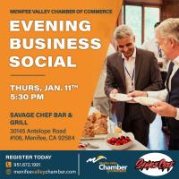 Evening Business Social @ Savage Chef