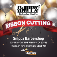 Ribbon Cutting @ Snippz Barbershop