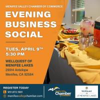 Evening Business Social @ WellQuest of Menifee Lakes