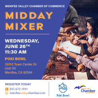 Midday Mixer @ Poki Bowl