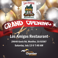 Ribbon Cutting @ Los Amigos Restaurant