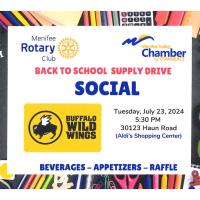 Back to School Supply Drive Social