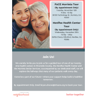 Neighborhood Healthcare Presents - Menifee Health Center Tour (BY APPOINTMENT ONLY)