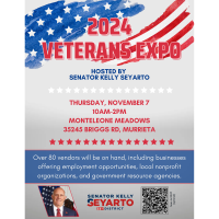 2024 Veterans Expo - Senator Kelly Seyarto