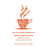 Member Event: National Capuccino Day @ Pacifica Senior Living