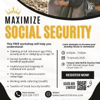 Member Event: Social Security Workshop - Childress Financial Consultants Presents