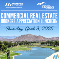 2025 Menifee Commercial Real Estate Brokers Appreciation Luncheon