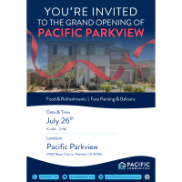 Pacific Parkview Grand Opening