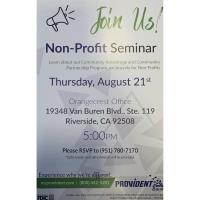 Non-Profit Seminar by Provident Bank