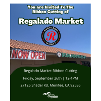 Regalado Market Ribbon Cutting