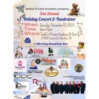 Teddy’s Private Academy 2nd Annual Holiday Concert and Fundraiser