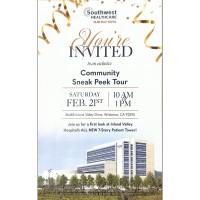 Southwest Healthcare Inland Valley Hospital Community Sneak Peek Tour