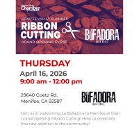 Ribbon Cutting for La Bufadora Baja Grill Grand Opening