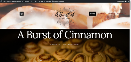 A Burst of Cinnamon Catering