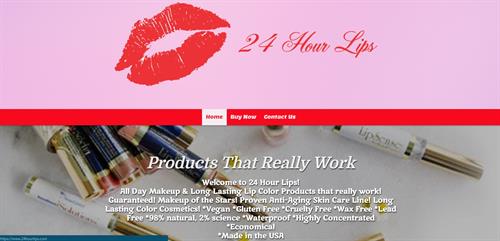24 Hour Lips, a Senegence distributor