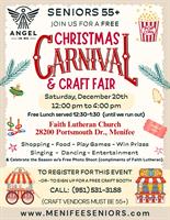 Senior 55+ CHRISTMAS CARNIVAL & CRAFT FAIR