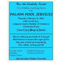 Palapa Pool Services Grand Opening & Ribbon Cutting