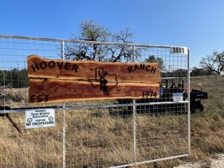 Hoover Ranch sign 