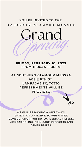 GRAND OPENING AND RIBBON CUTTING CEREMONY