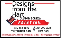 Designs From The Hart Custom Screen-Printing & Embroidery