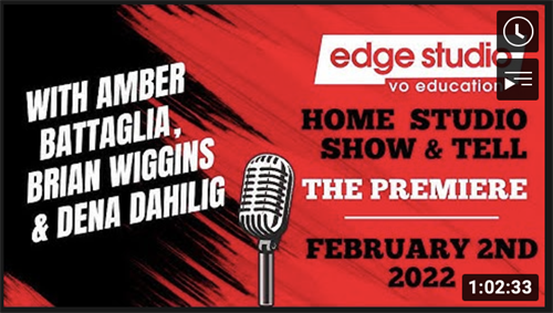 Guest on Edge Studio's Home Studio Show&Tell