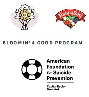 AFSP Capital Region NY Celebrates Selection as a Hannaford Bloomin’ 4 Good Program Beneficiary