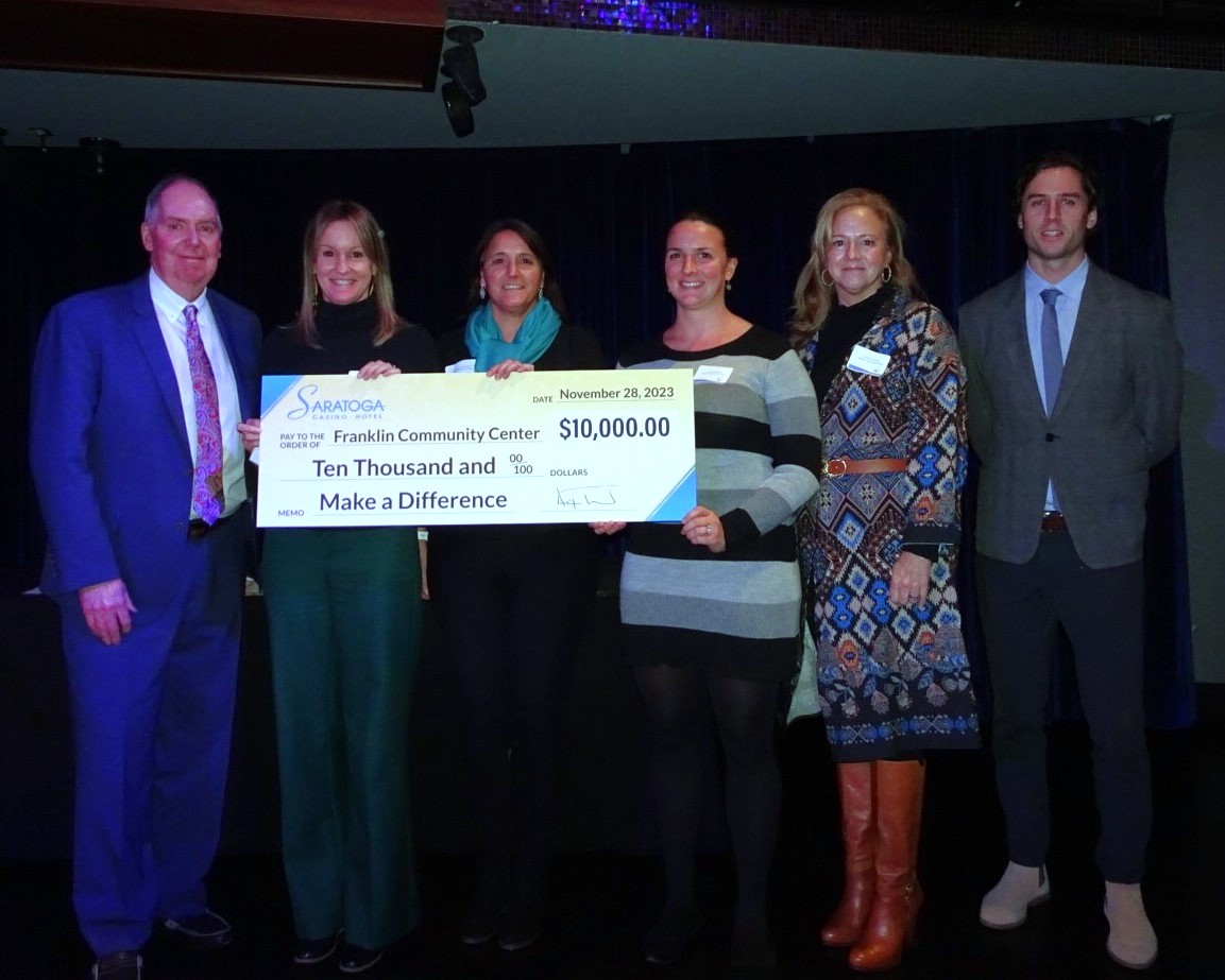 Image for Saratoga Casino Hotel Recognizes Giving Tuesday with $120,000 in Donations