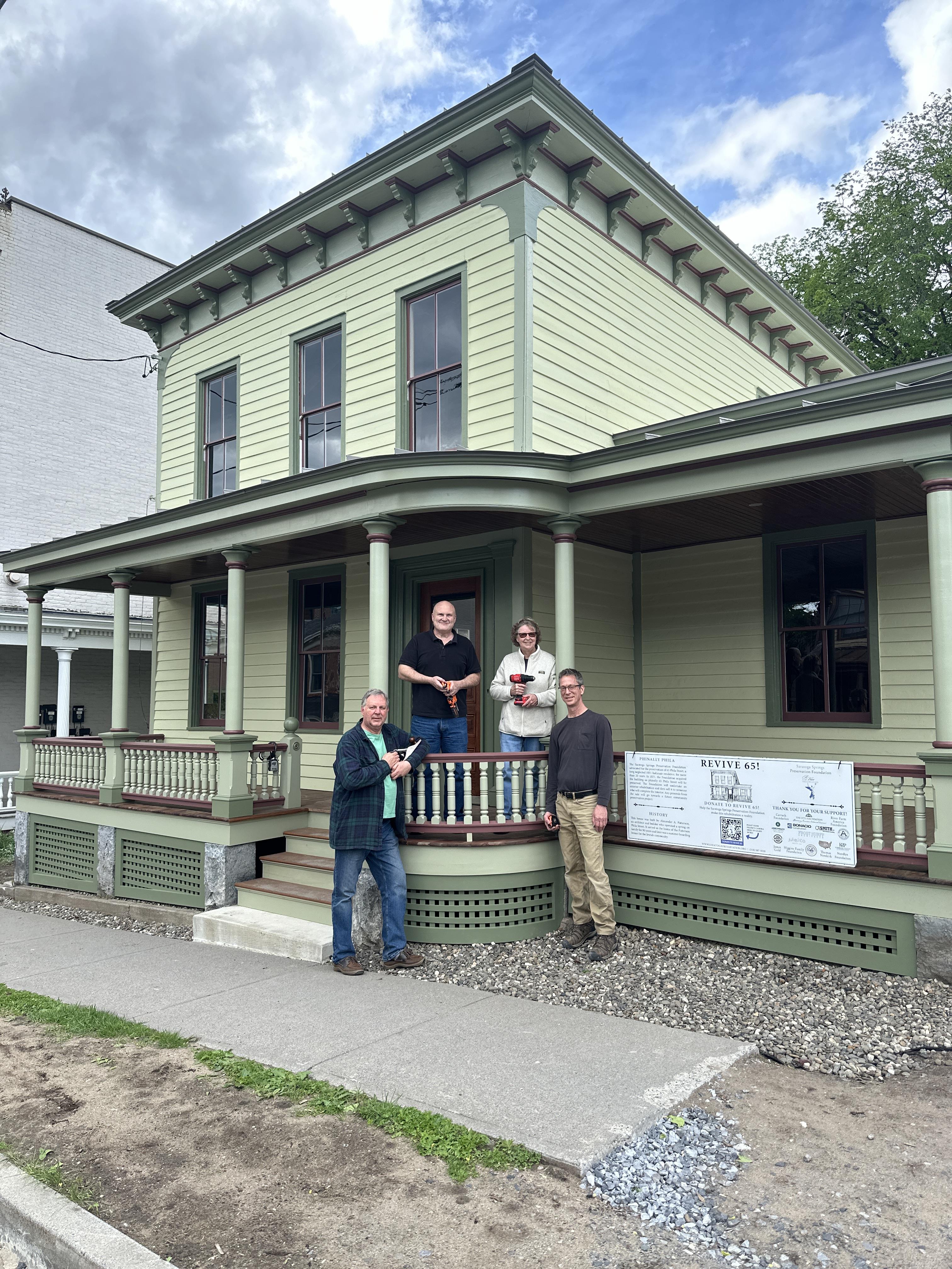 Image for ​Saratoga Joinery and Saratoga Springs Preservation Foundation Collaborate to Finalize 65 Phila Street Project