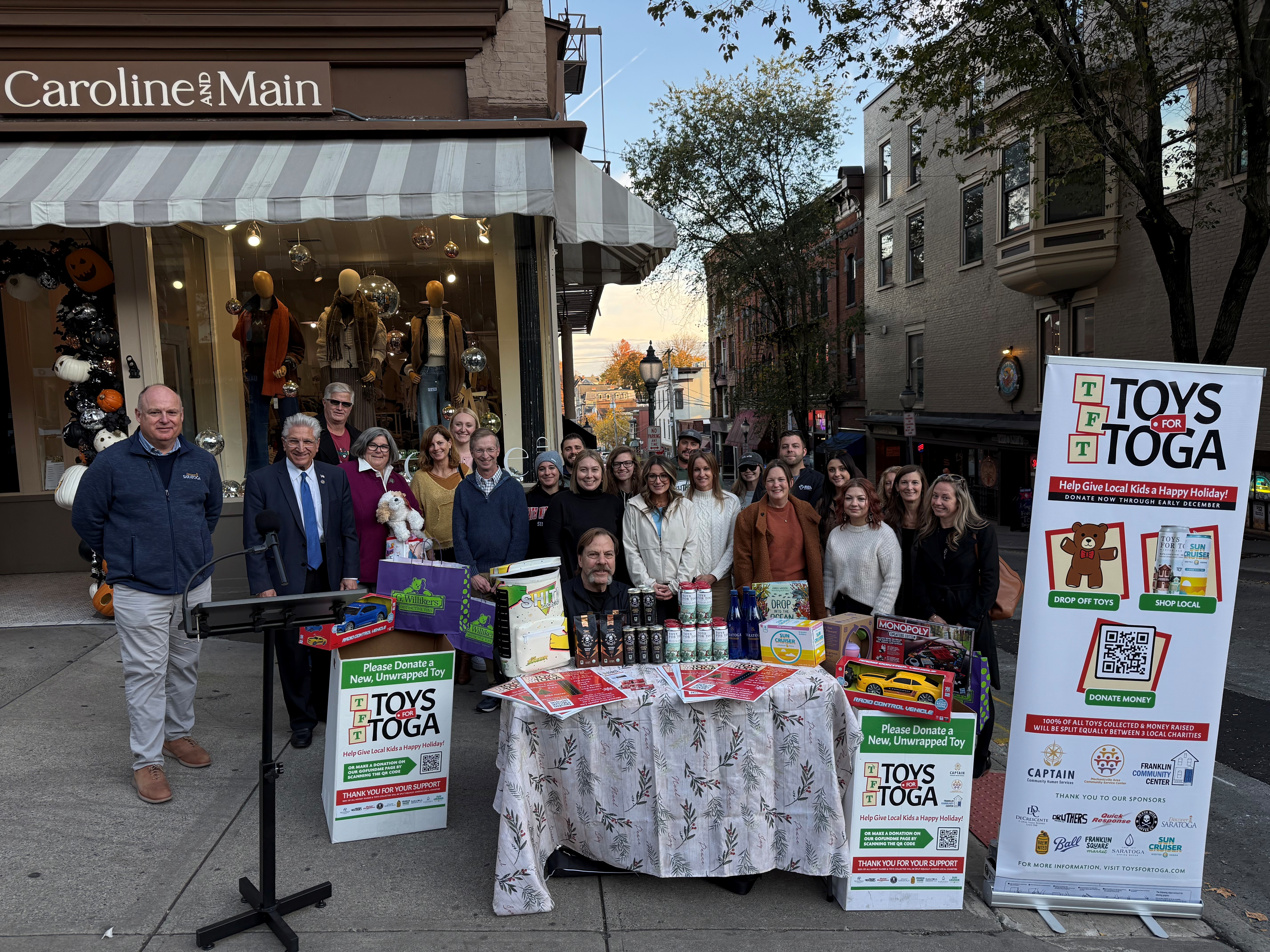 Image for Toys for Toga Kicks Off 13th Annual Holiday Fundraiser With Free Coffee on Caroline Street