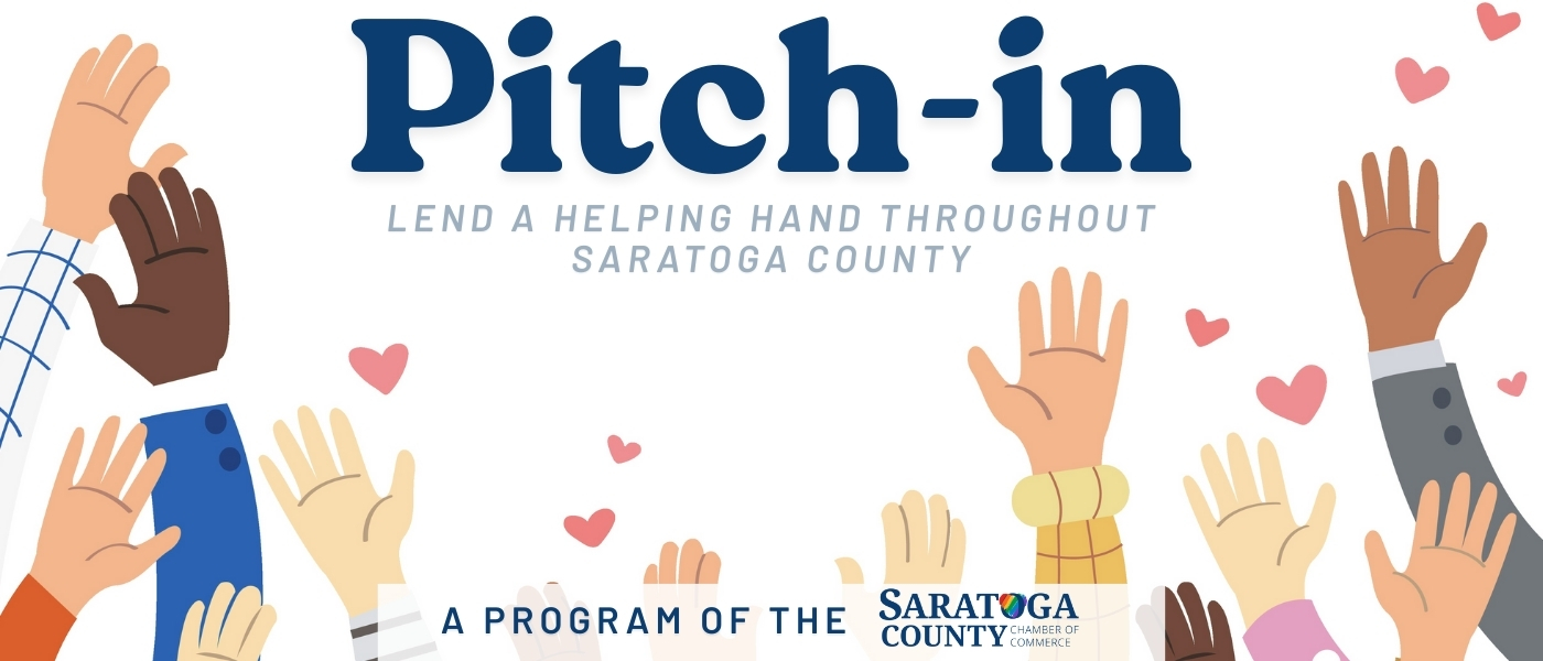 Image for Saratoga County Chamber of Commerce Launches "Pitch-In" Initiative to Inspire Volunteerism