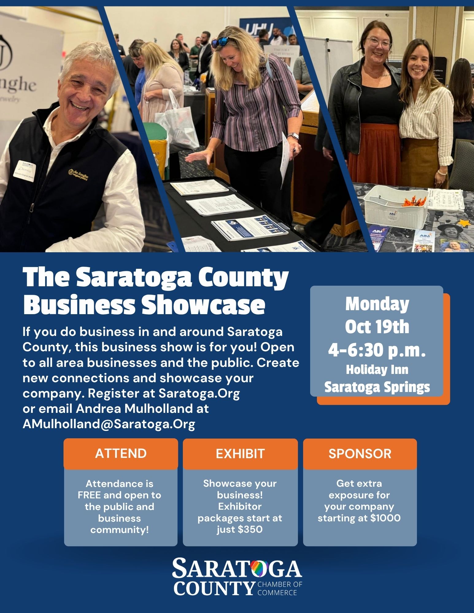 Image for Saratoga County Chamber of Commerce to host 2026 Saratoga County Business Showcase