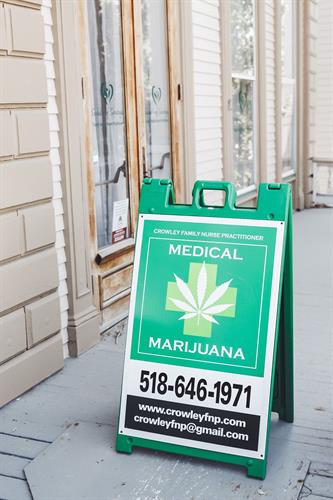 Medical cannabis sign