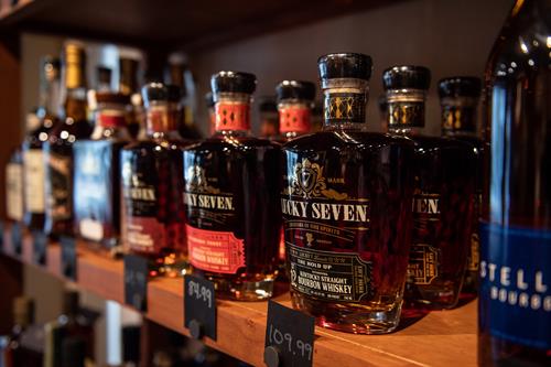 A fantastic Bourbon & American Whiskey Selection