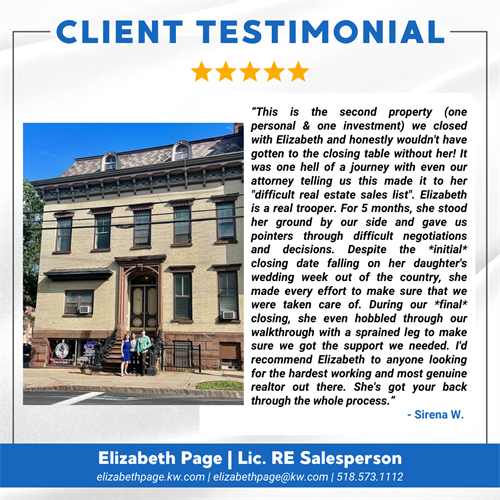 It was a long 5 months for my buyers, as we dealt with multiple obstacles on the long road to the closing table….and we persevered through it all so they could own this incredible 7-unit investment property?? I encouraged them all along to ALWAYS follow their dreams  #ilovemyclients #iloverealestate #nevergiveup #WorkFromMyHeart 