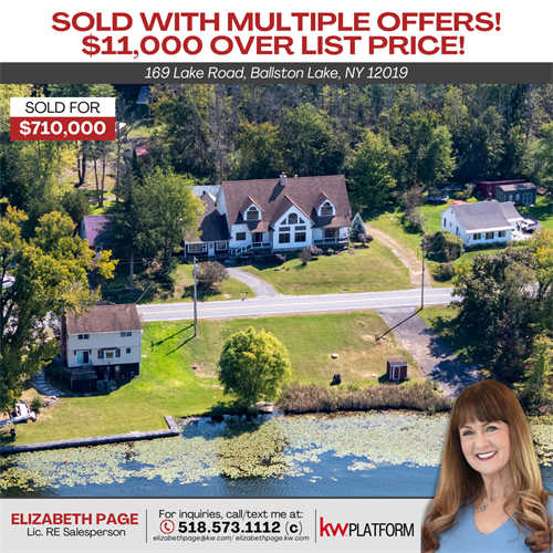 This amazing waterfront property has sold! This one was a challenging process with many twists and turns, but we persevered, and my dear seller is so happy. If you or anyone you know is thinking about selling, please call or text me at 518.573.1112. #ilovemyclients #listingagent #waterfrontproperty #luxuryagent