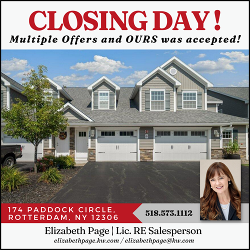 CLOSING DAY! Super happy for my buyer to snag this almost-new condo in Helderberg Meadows!