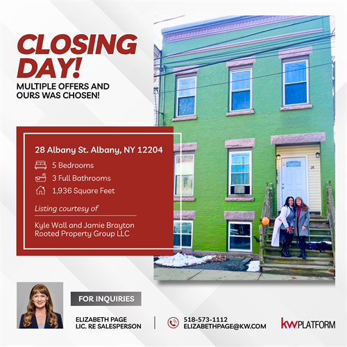 CLOSING DAY: Multiple offers, one winning strategy. This property attracted lots of buyers, and my super smart young investor client’s offer was chosen; watching her confidently step into real estate investing is truly inspiring, she’s thrilled, and I’m incredibly proud of what she’s accomplishing. I’m also so grateful to Jamey Copeland for trusting me to take care of her client.