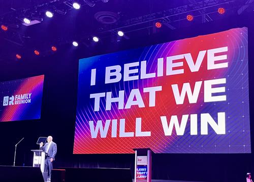 Hang with me, and we WILL win! This sums up how I’m feeling after this life changing KW event!  #KWCDFR24 #KWFR2024 #kwrealtor